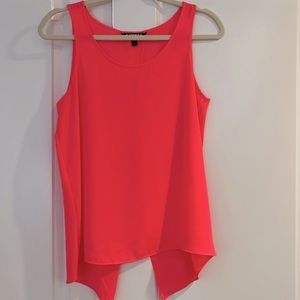 Tank Top with Partial Open Back